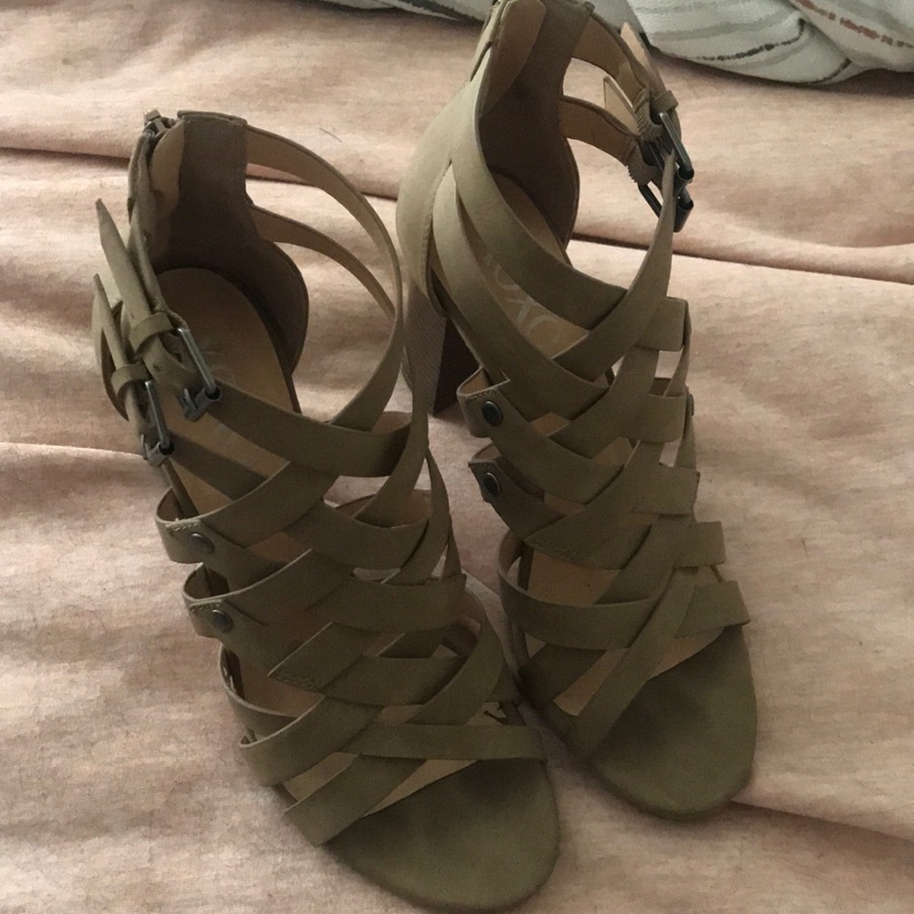 Strappy heels
